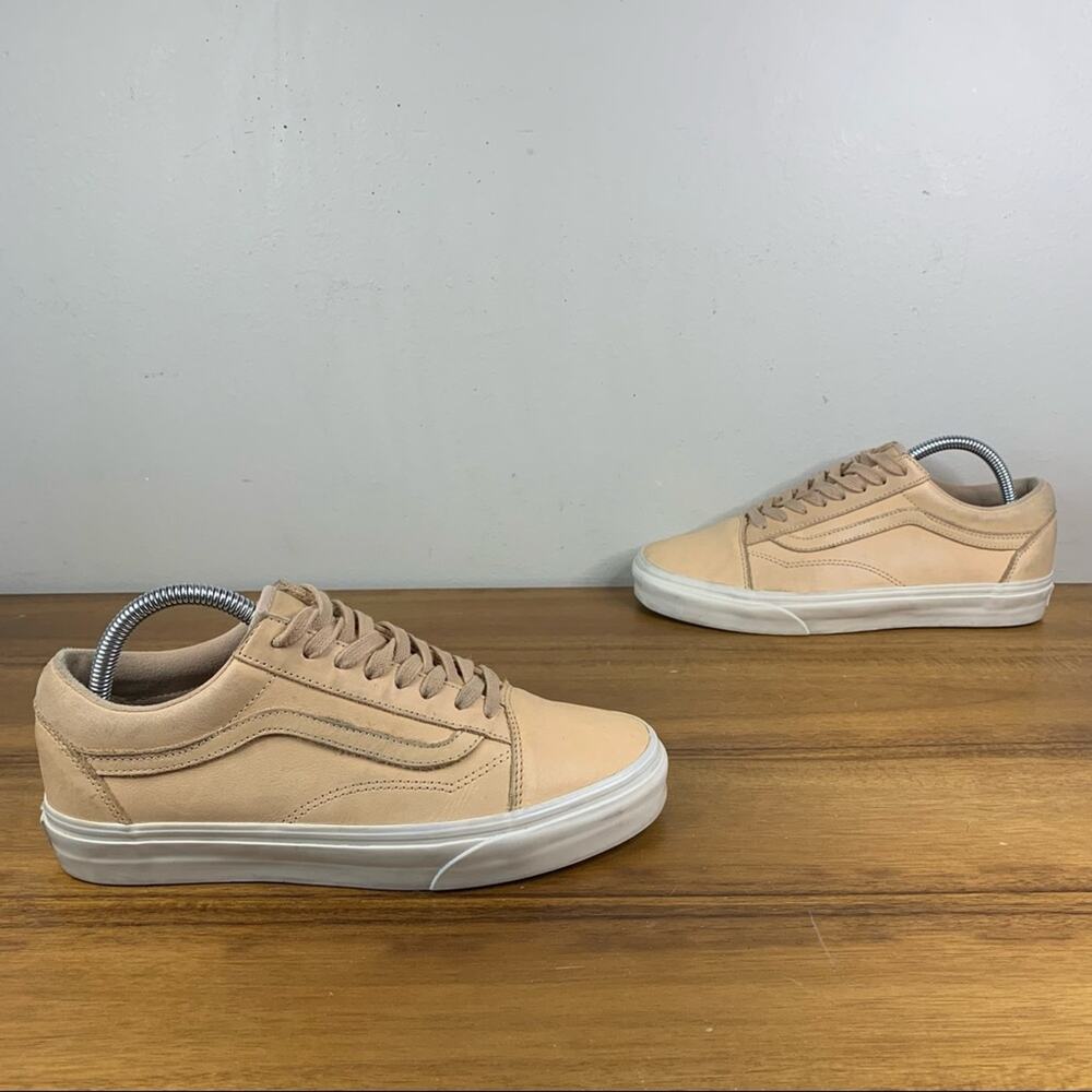Vans Old Skool Leather Womens Sneaker Size 8
